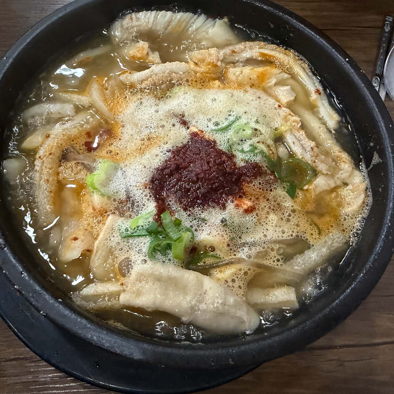 대춘해장국 본점의 담백한 해장국