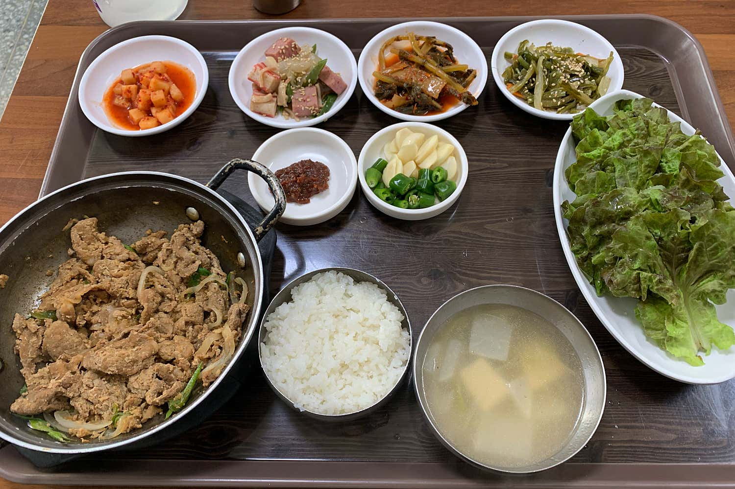 도봉기사식당 메뉴 전체샷