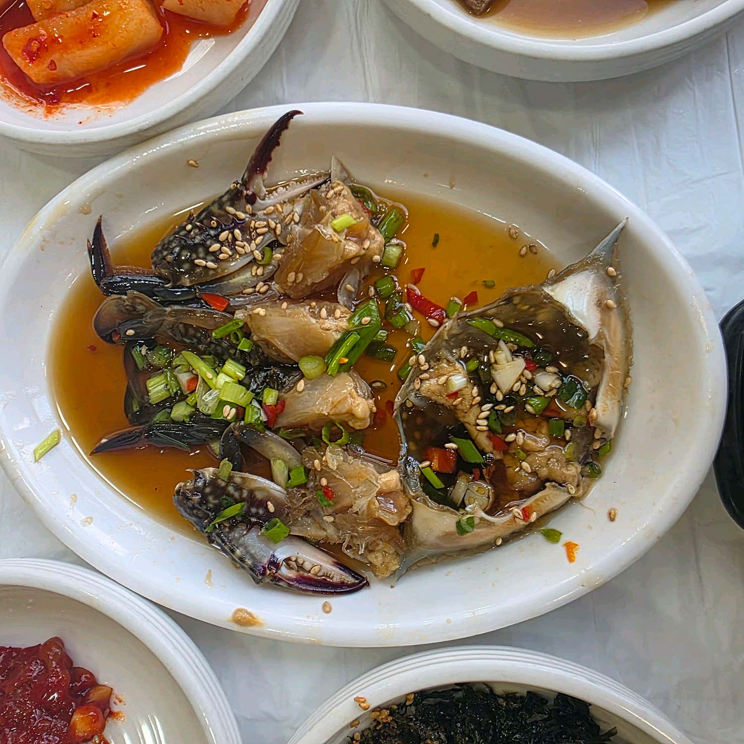 모래골의 얼큰하고 시원한 애호박찌개