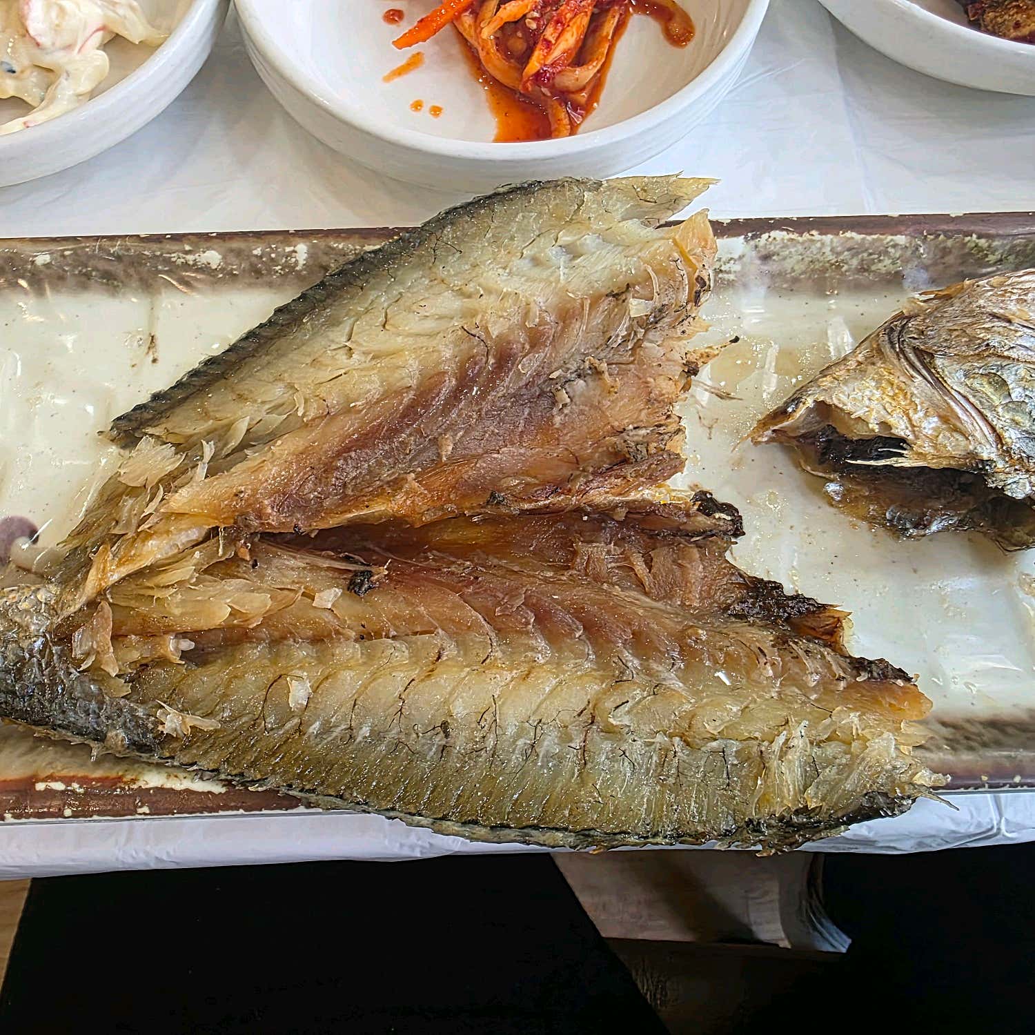 모래골의 색색깔 고운 밑반찬 한 상