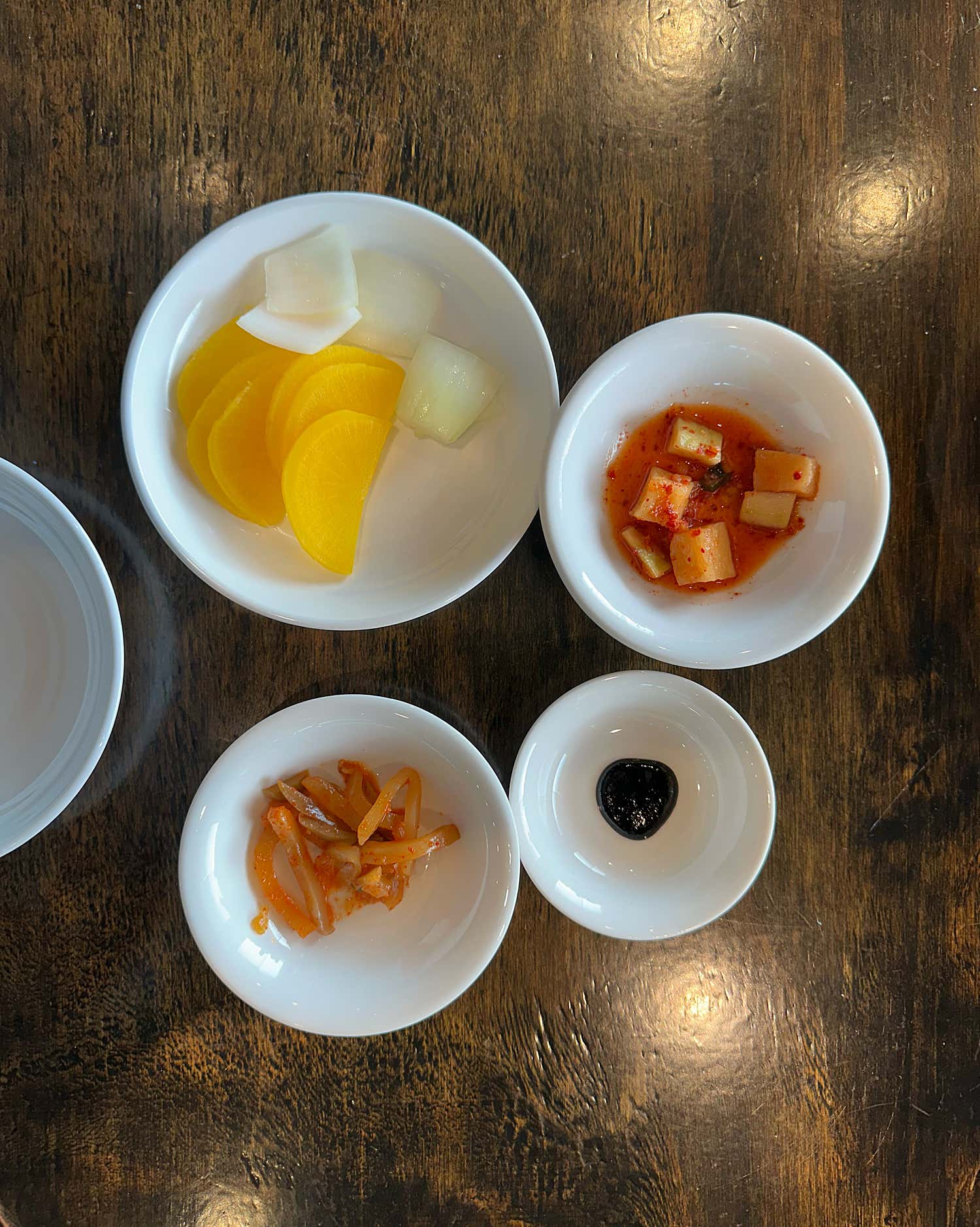 태산 기본 밑반찬