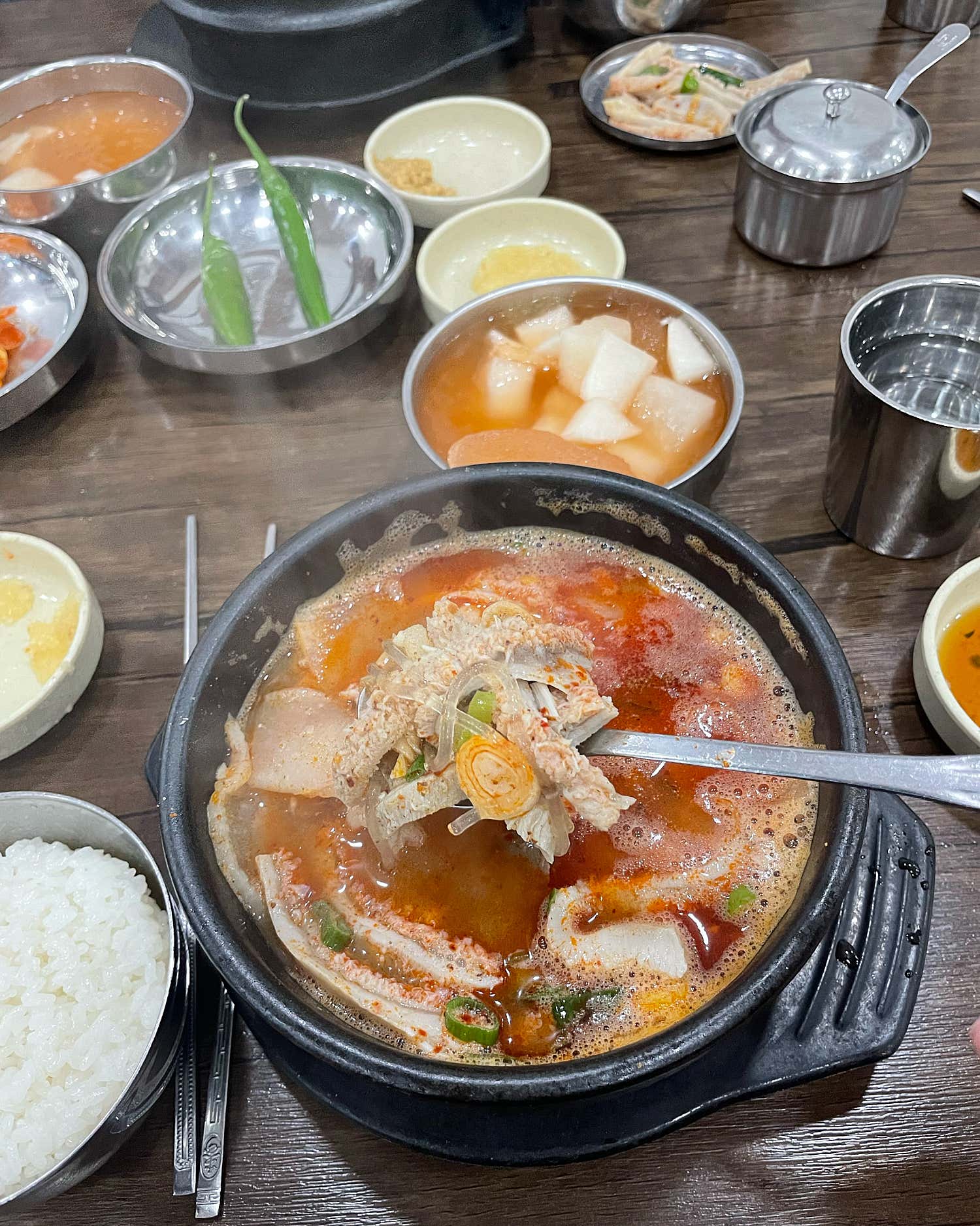 대춘해장국 본점 내부 전경