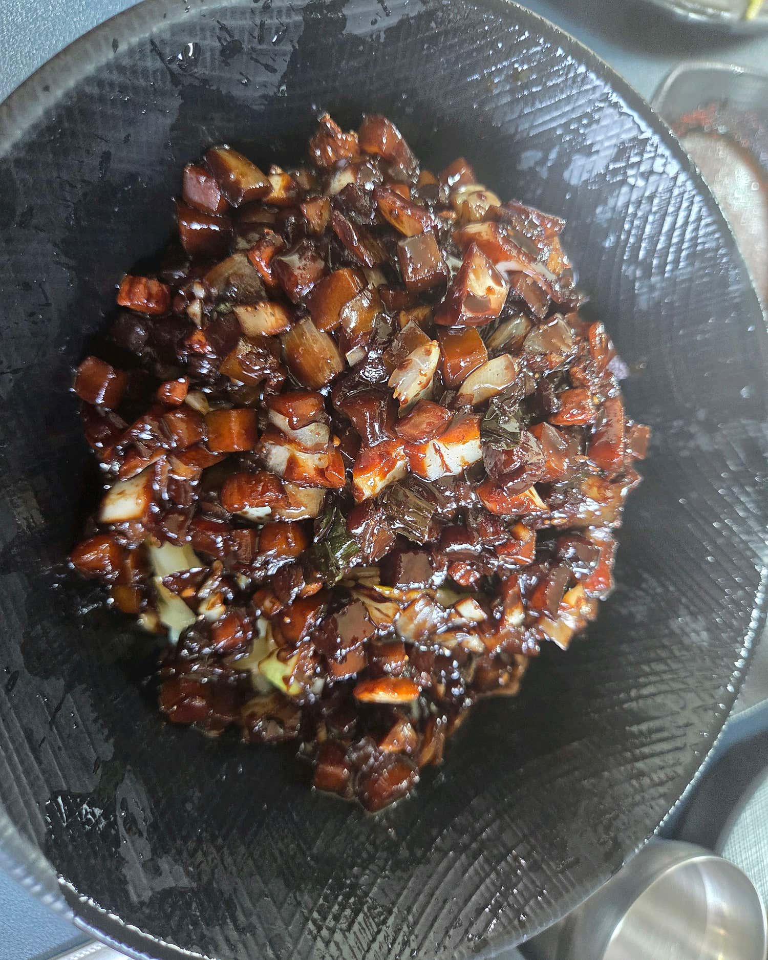 우강반점 짬뽕 근접샷