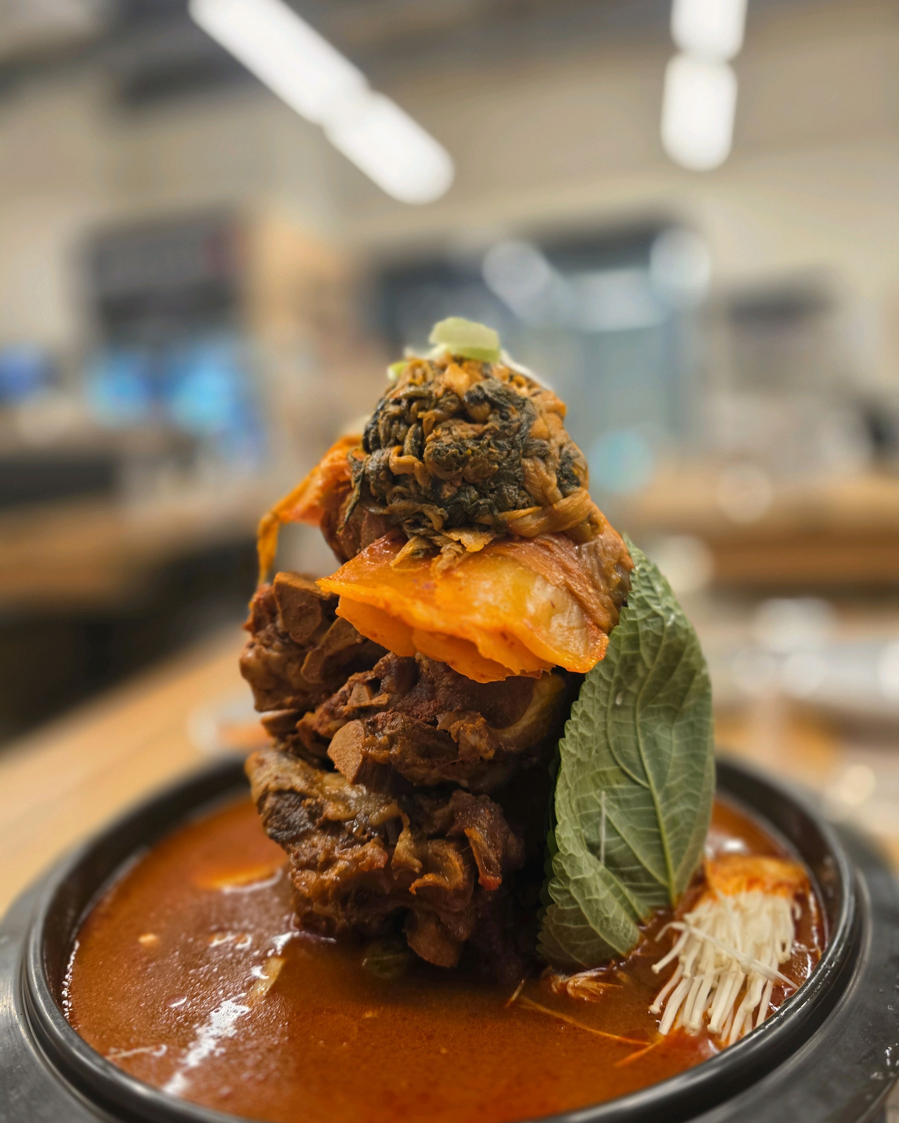 청년감자탕순대국 용인동백점 감자탕