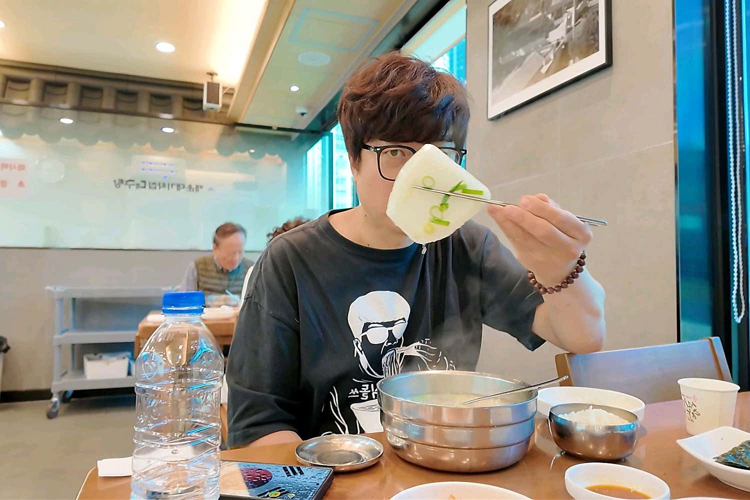 해운대기와집대구탕의 깔끔한 외관