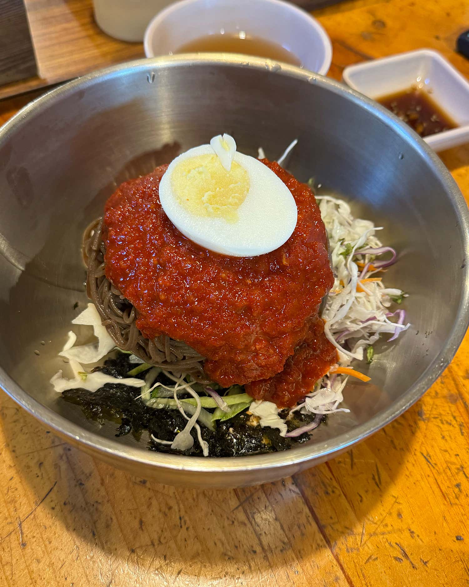 풀내음 메밀비빔국수 상세 샷