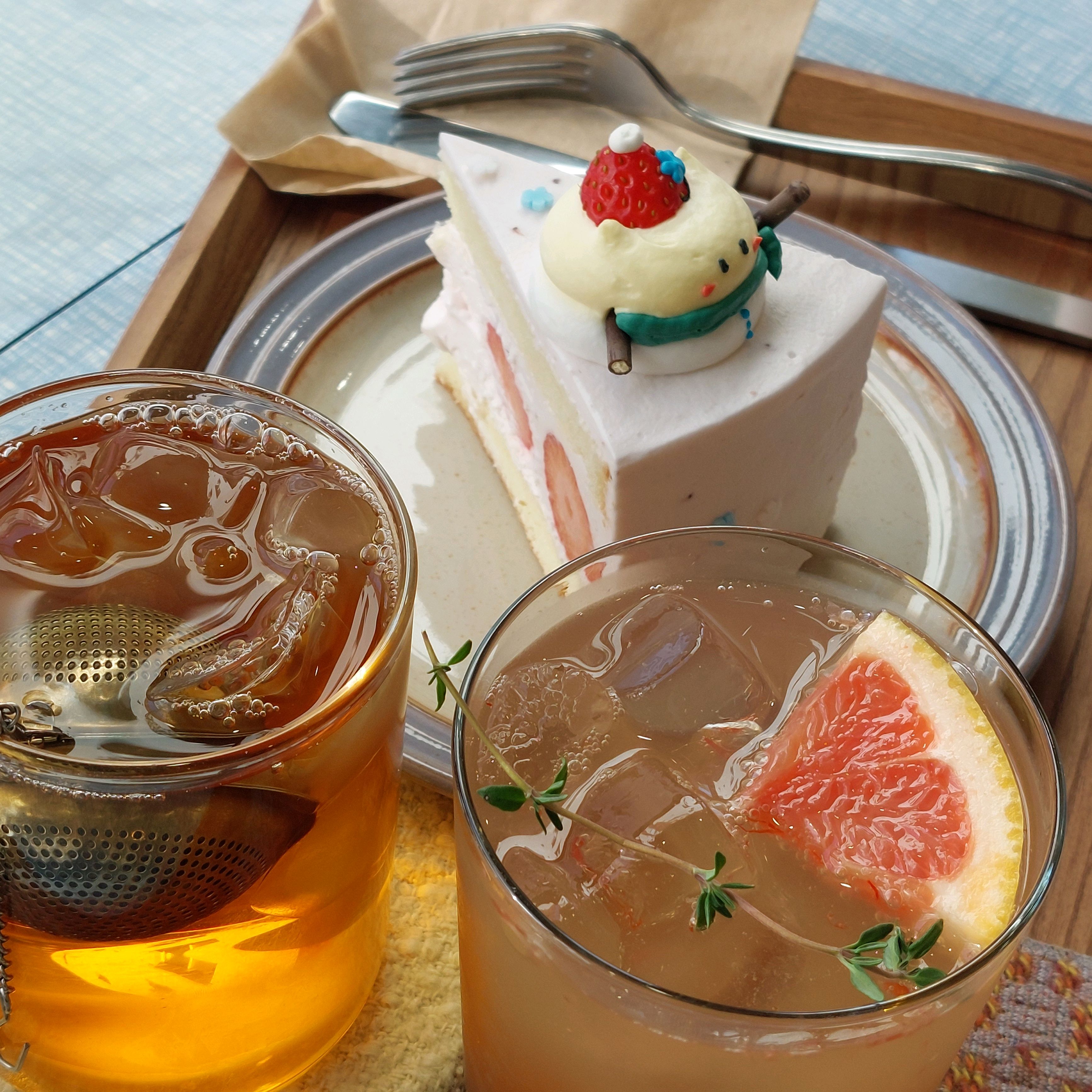 Grapefruit honey black tea