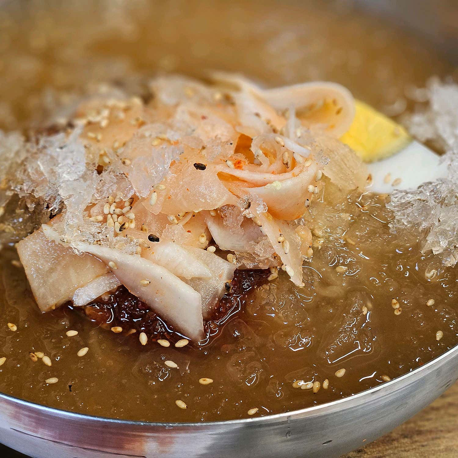 제일분식 순대 근접샷