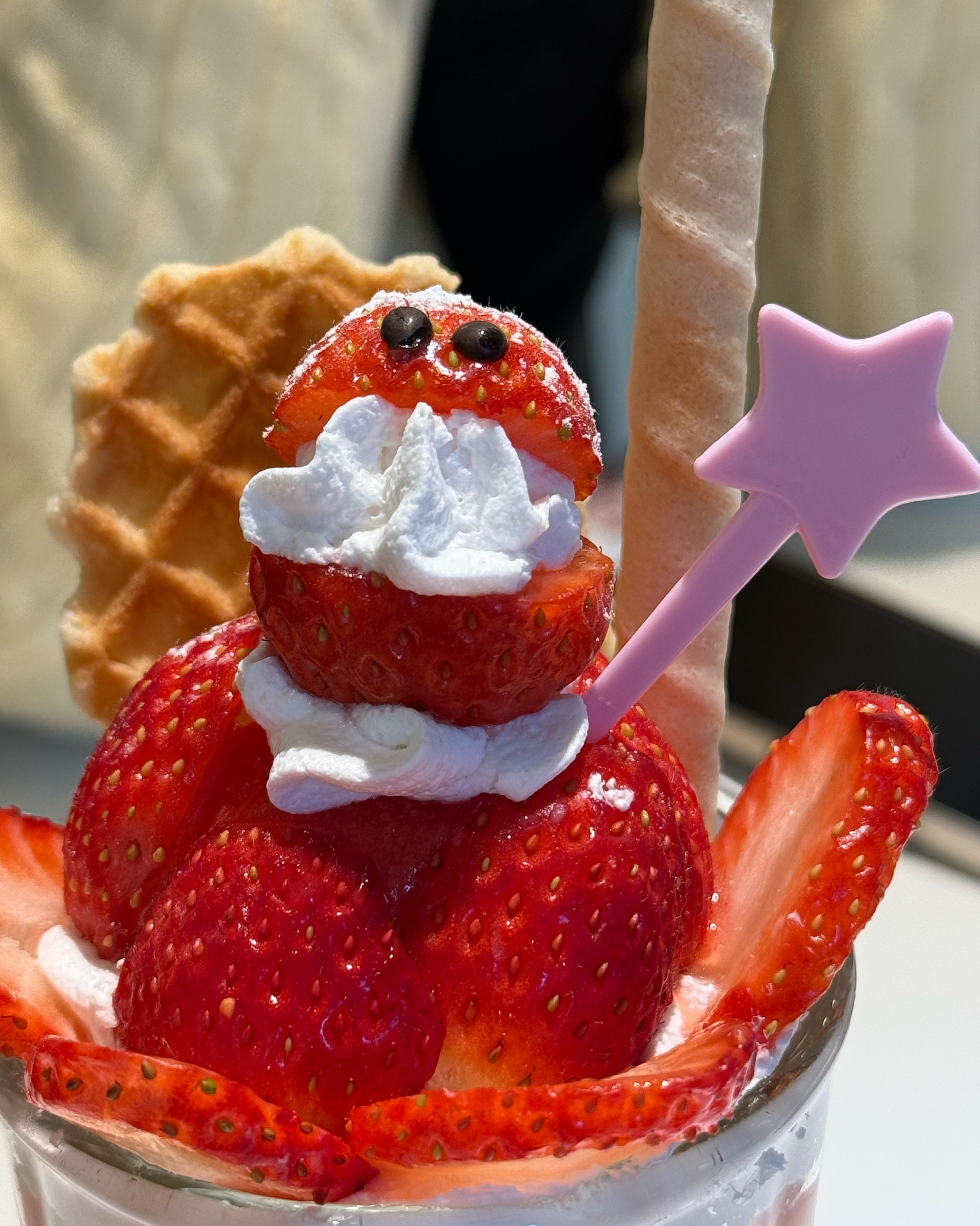 Strawberry latte