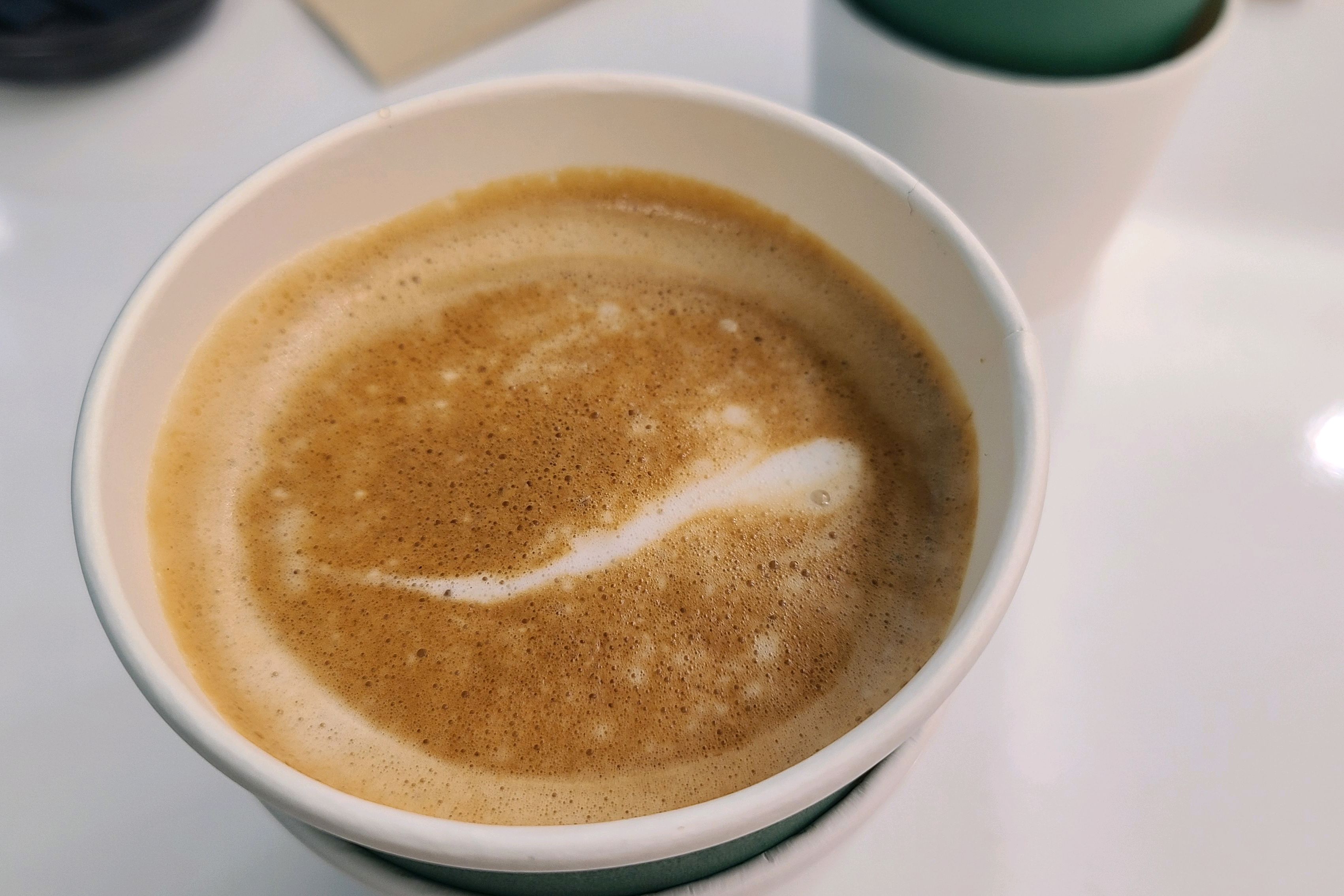 Condensed milk latte