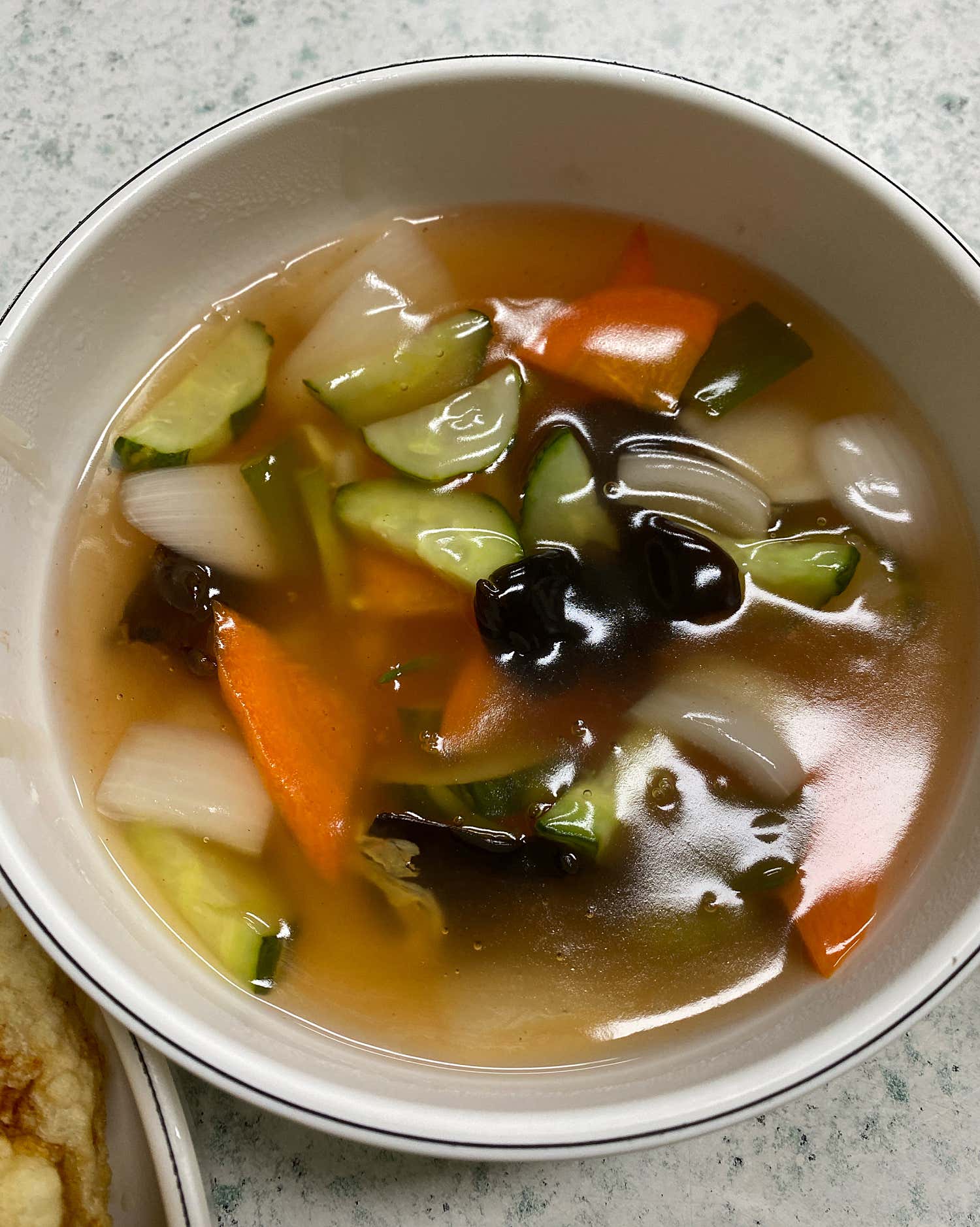 해동반점 탕수육 전체샷