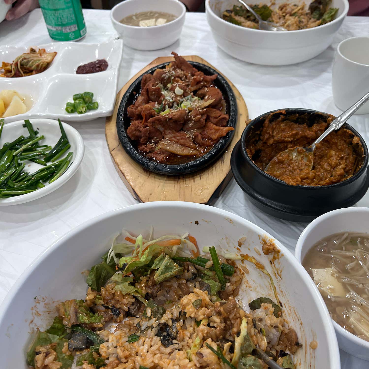 율포봇재가든 세트 메뉴 제육볶음