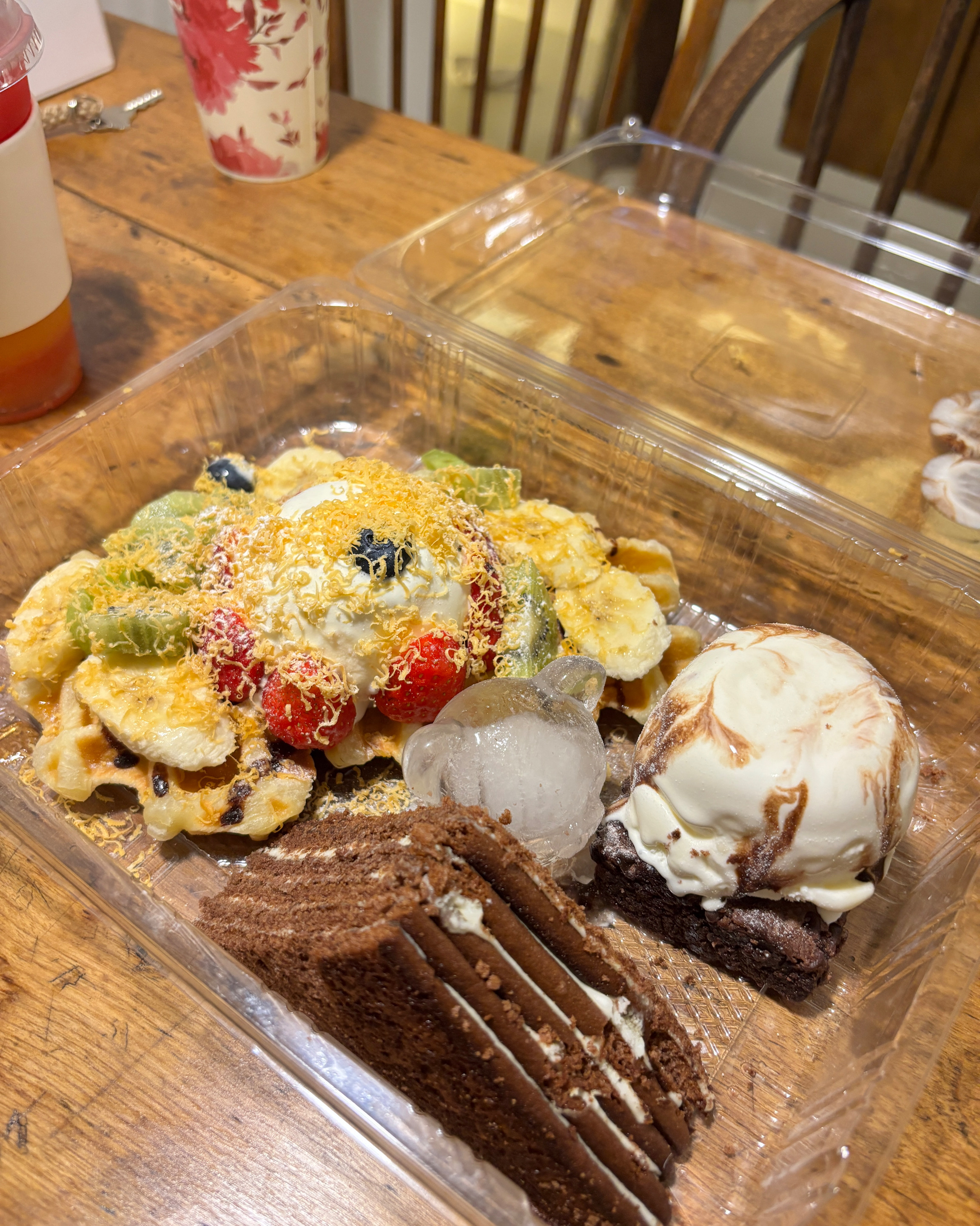 다양한 종류의 디저트