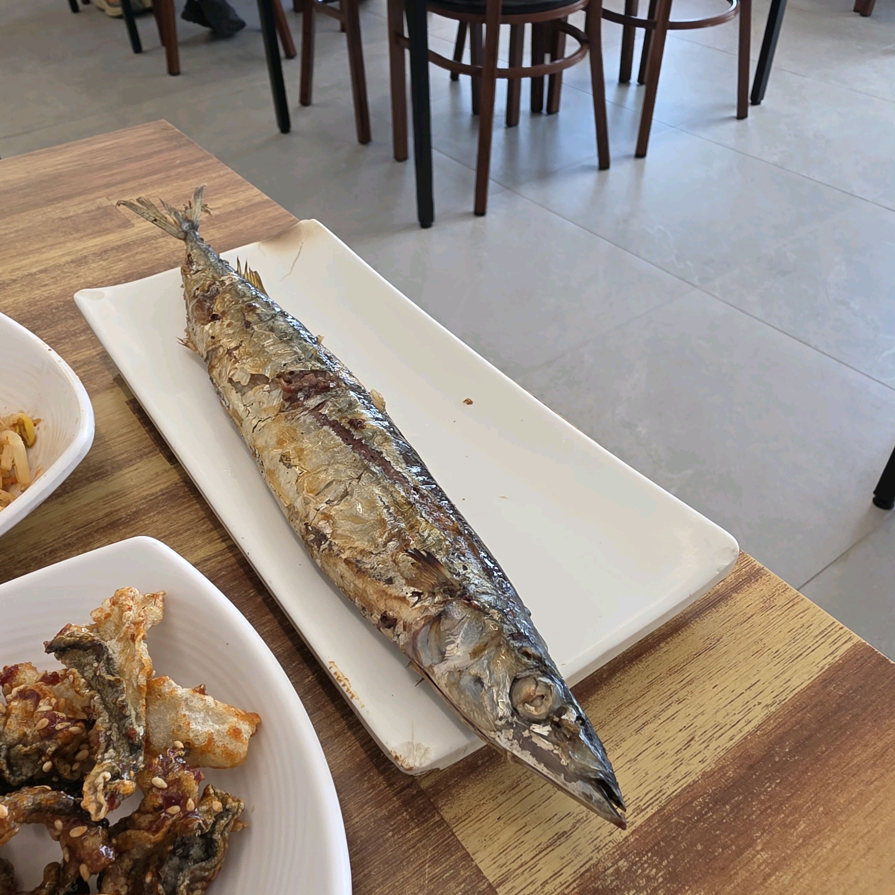 재첩수제비 클로즈업