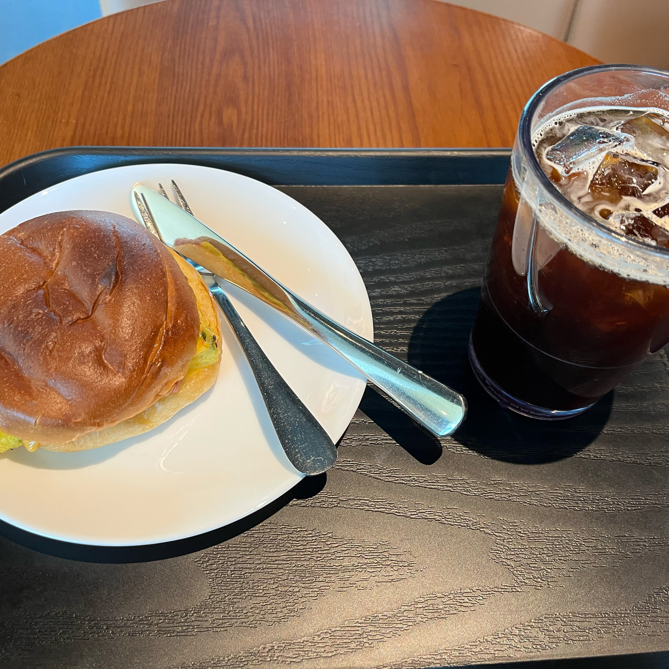 샌드위치와 커피