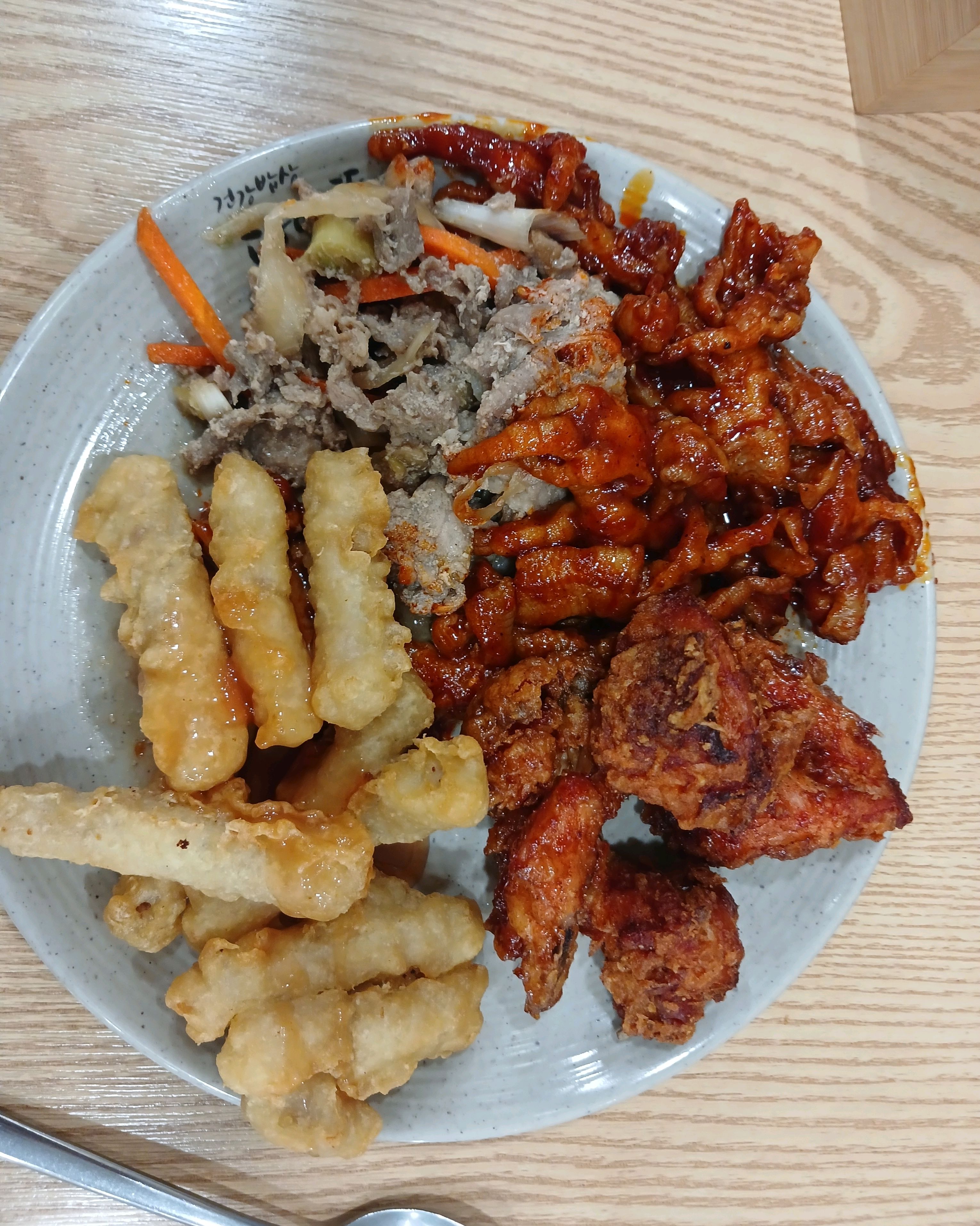 다담뜰 서구내당점 여러가지 음식