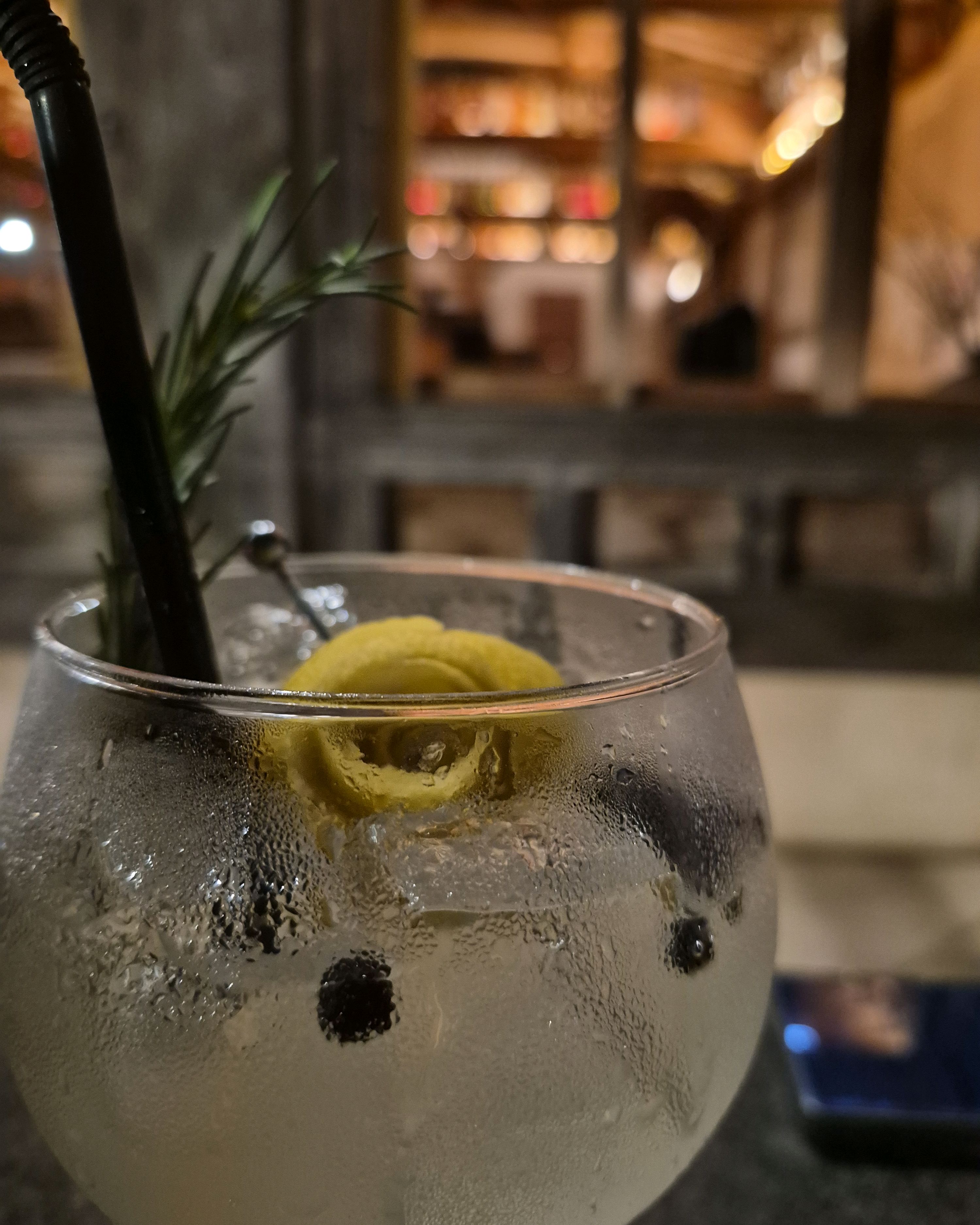 Gin and tonic
