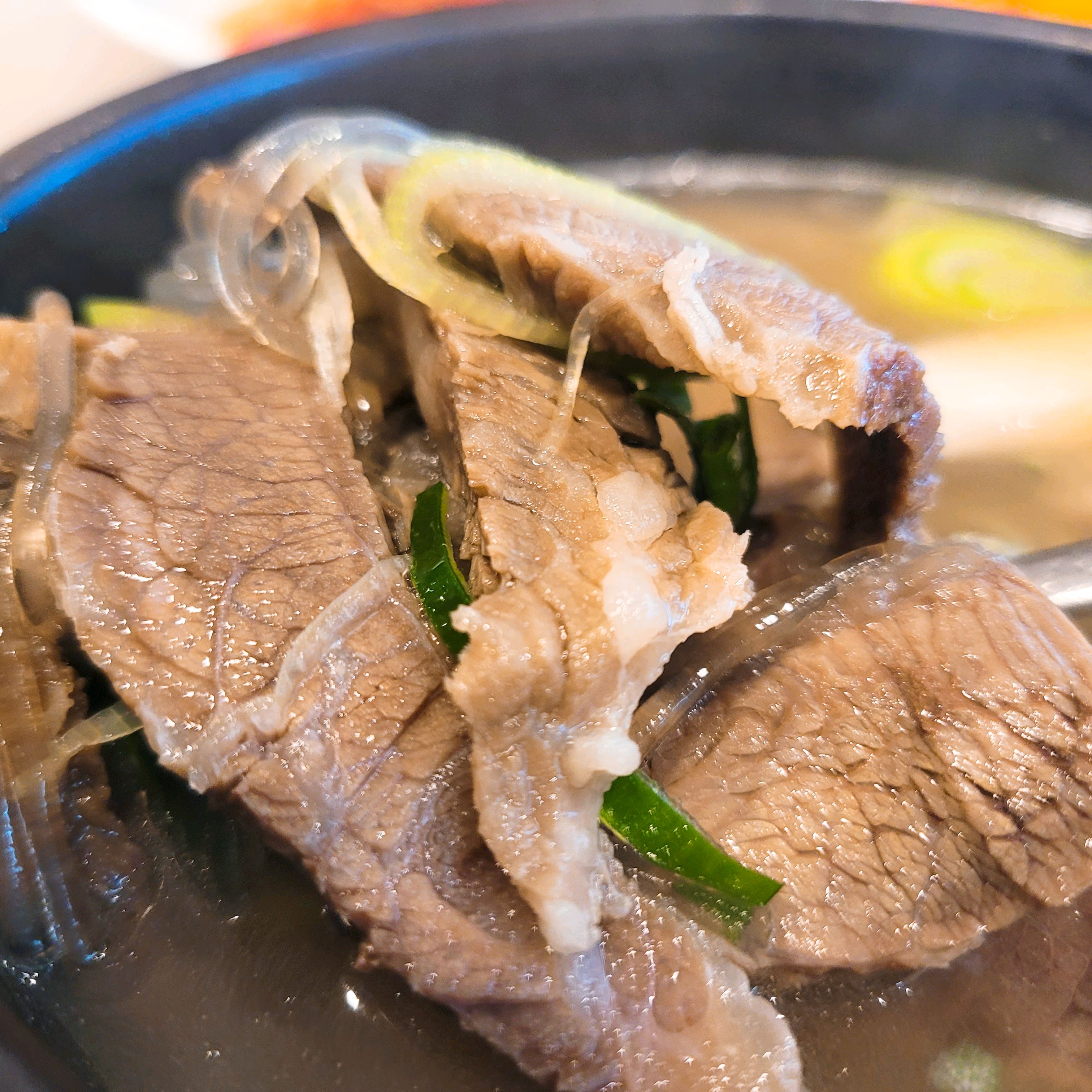 시원한 횡성한우 냉면