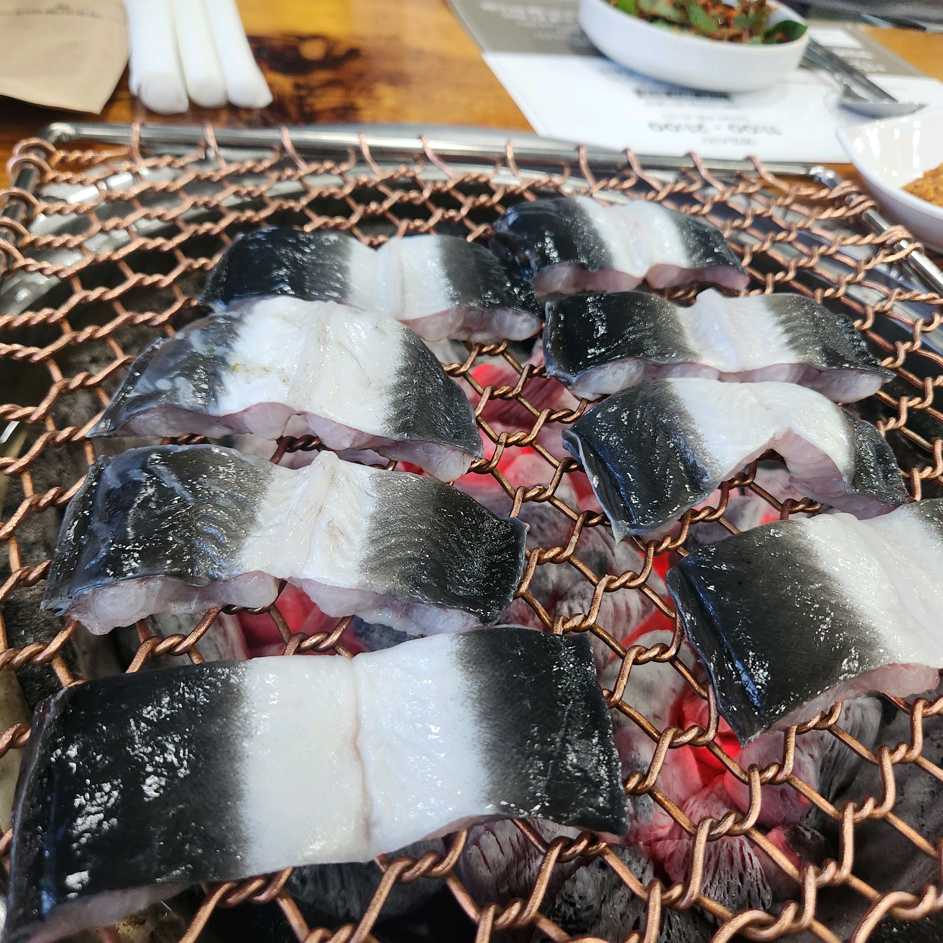 장어곰국 클로즈업