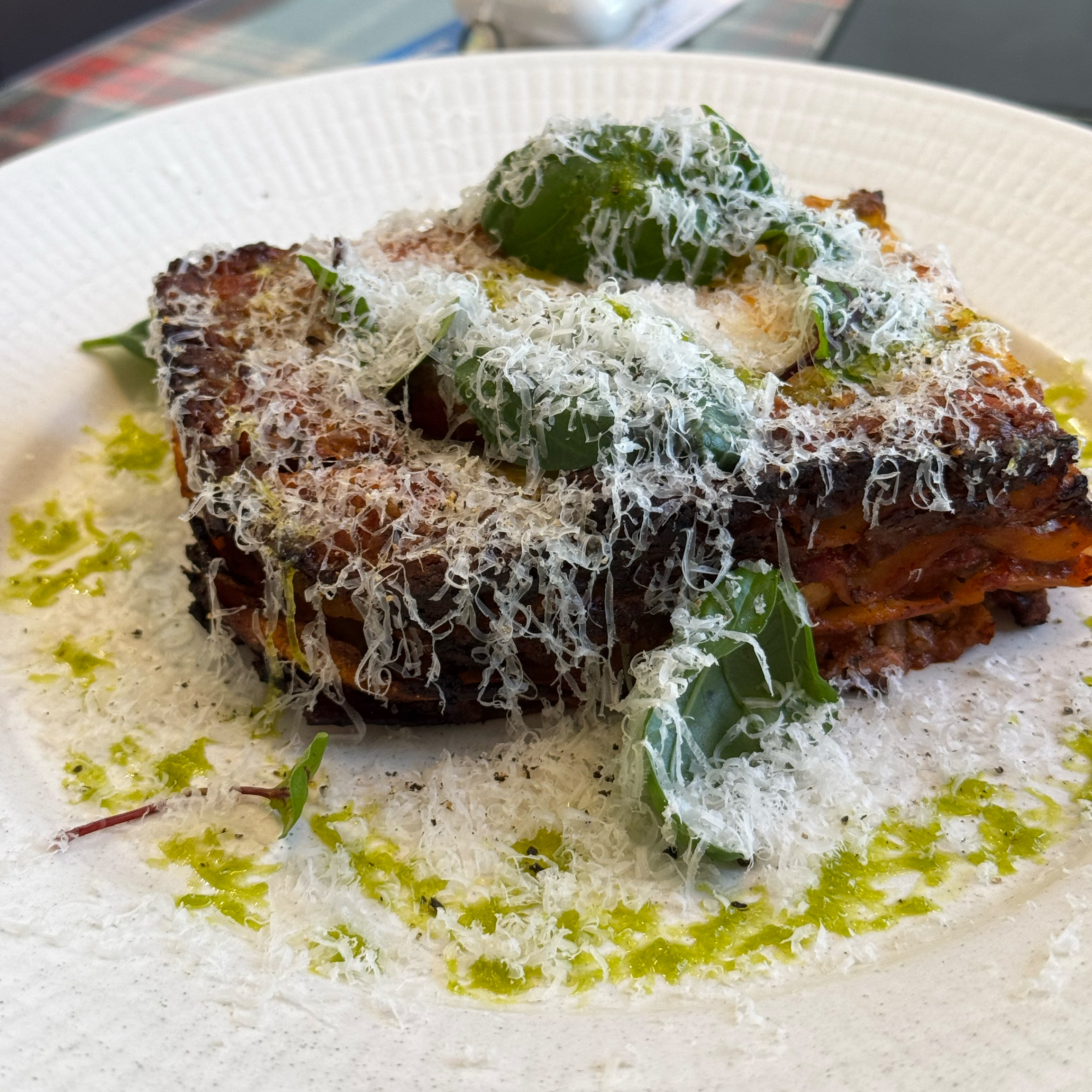 크림 파스타와 라자냐