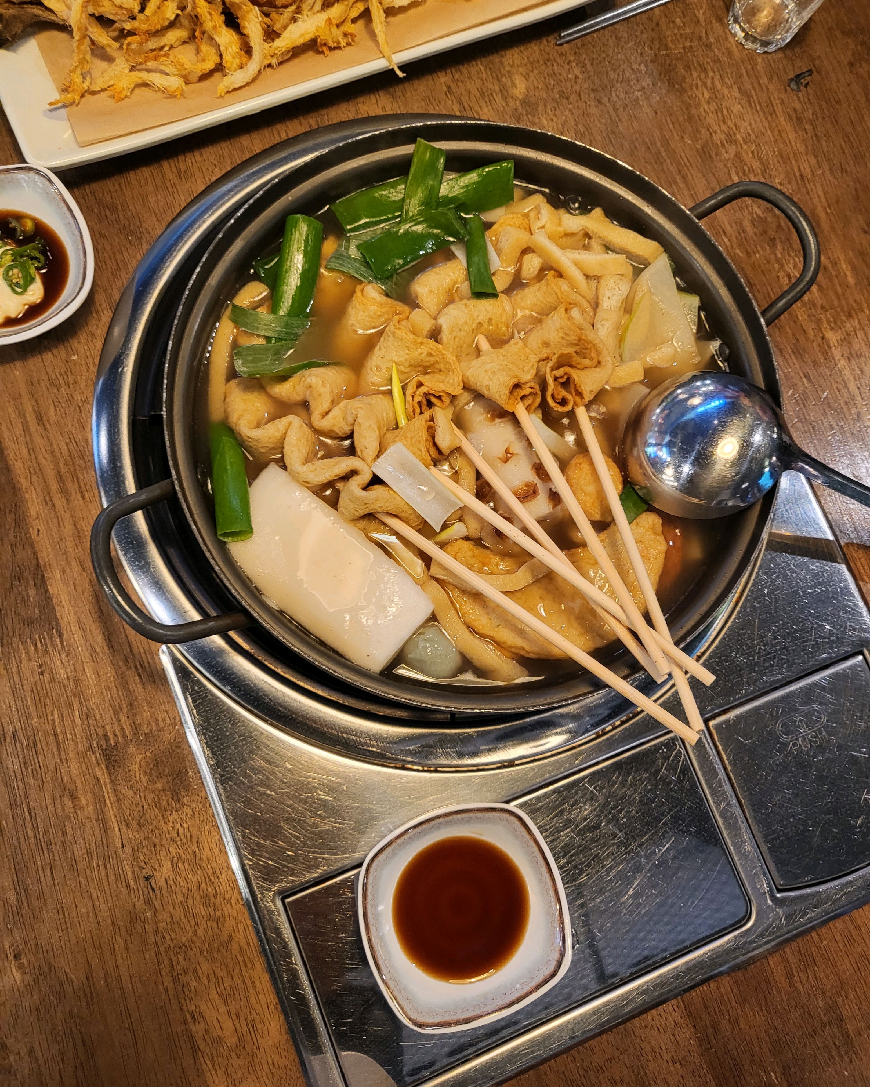 Fish cake soup