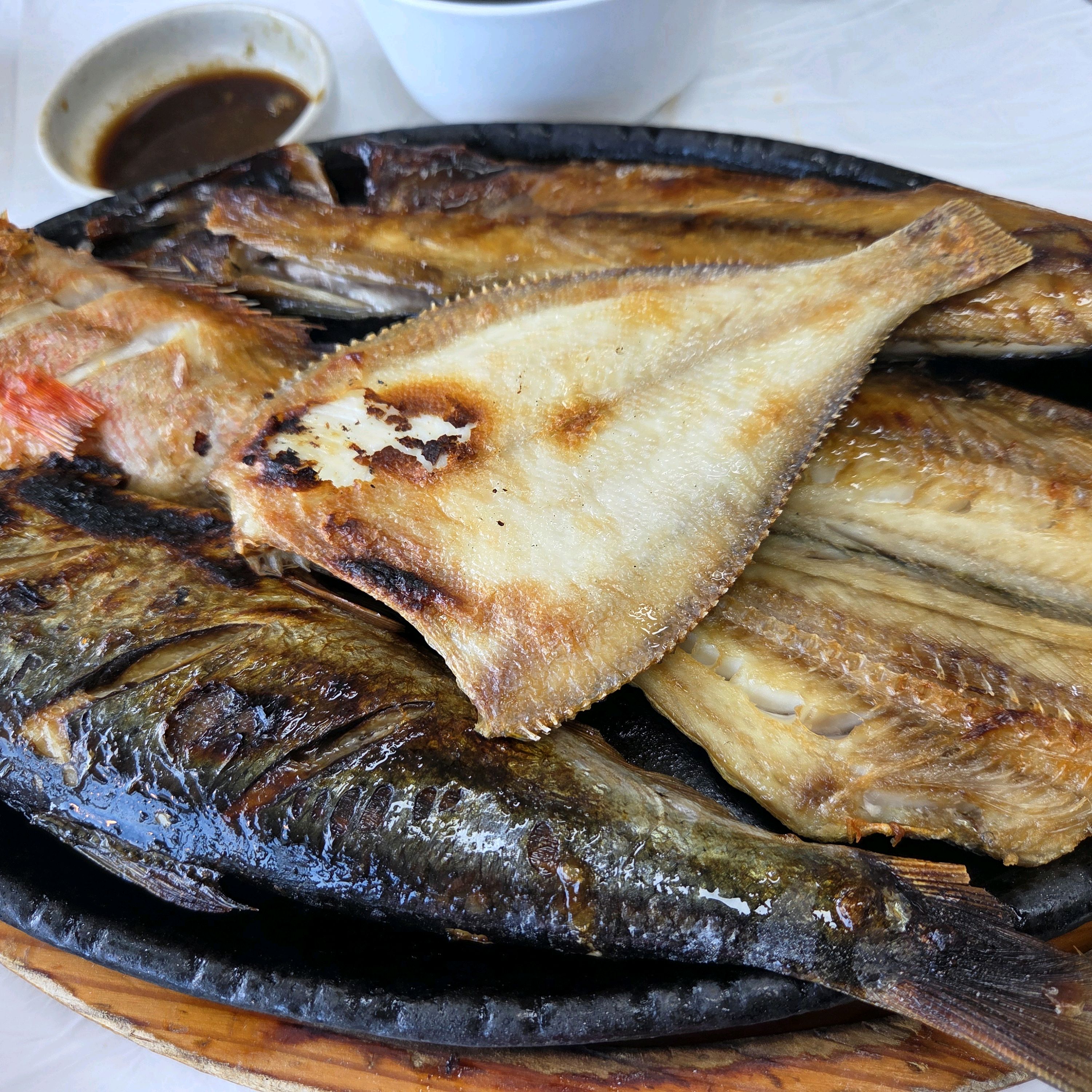 Grilled fish