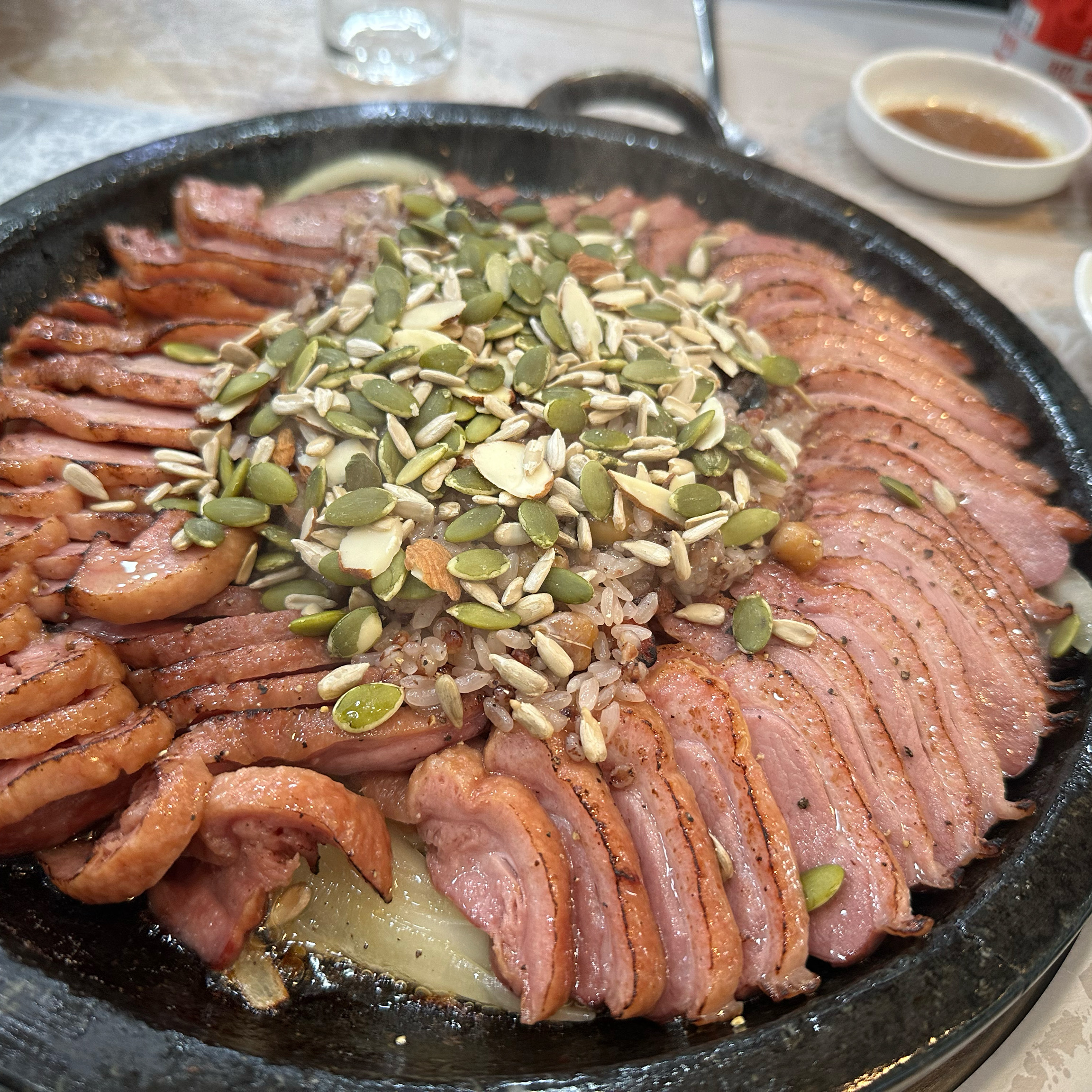 오리구이 슬라이스