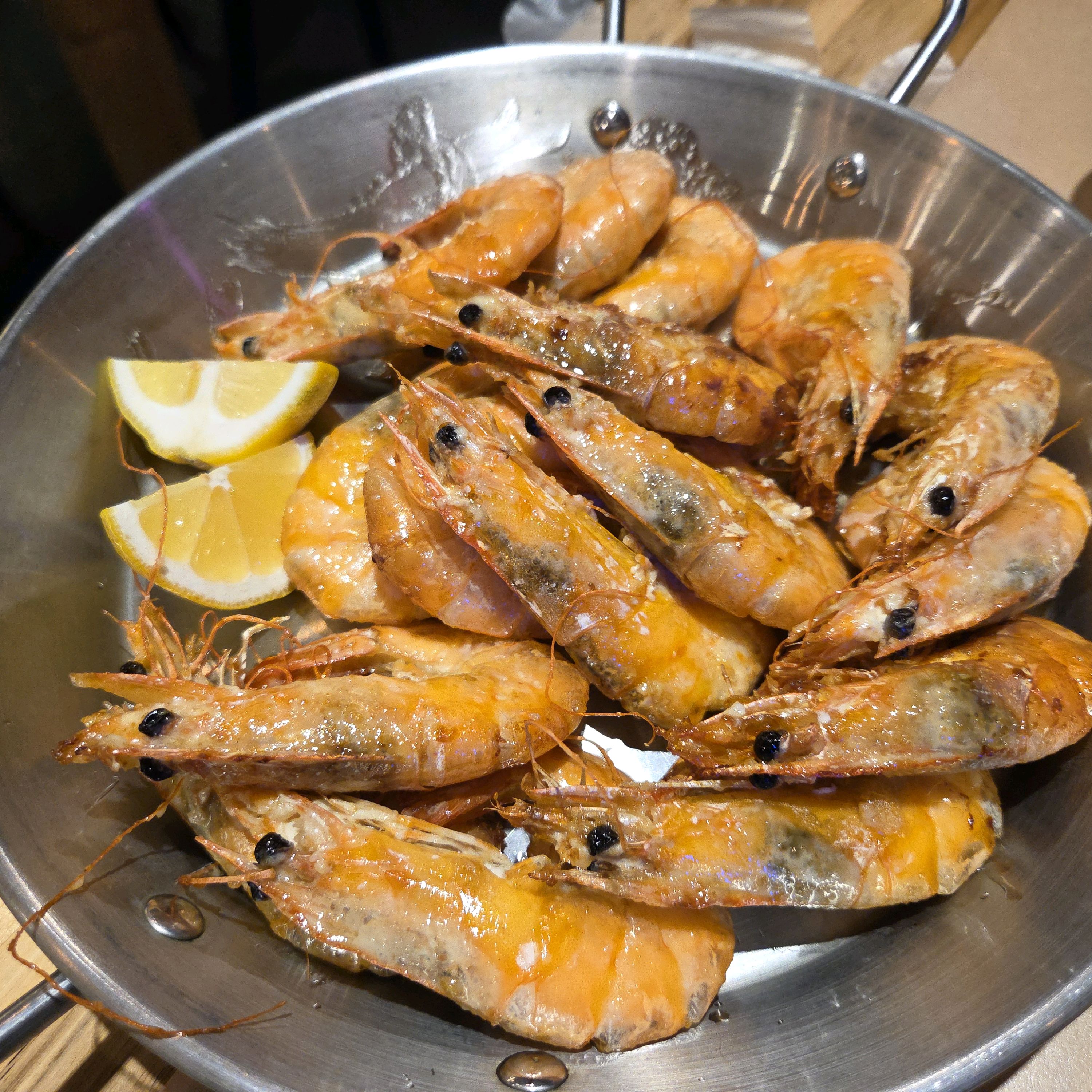 Grilled shrimp