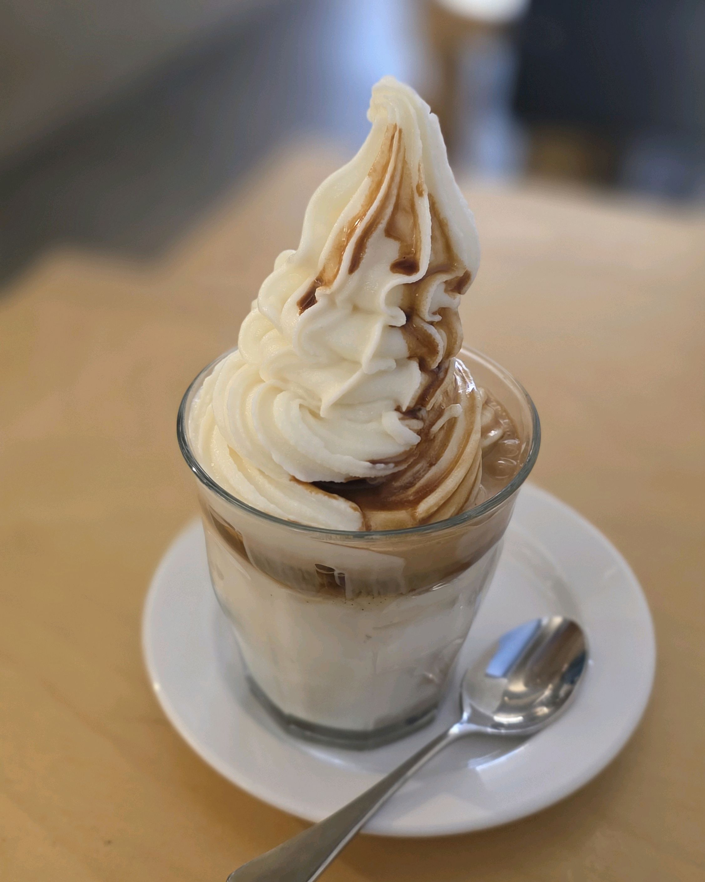 Ice cream latte