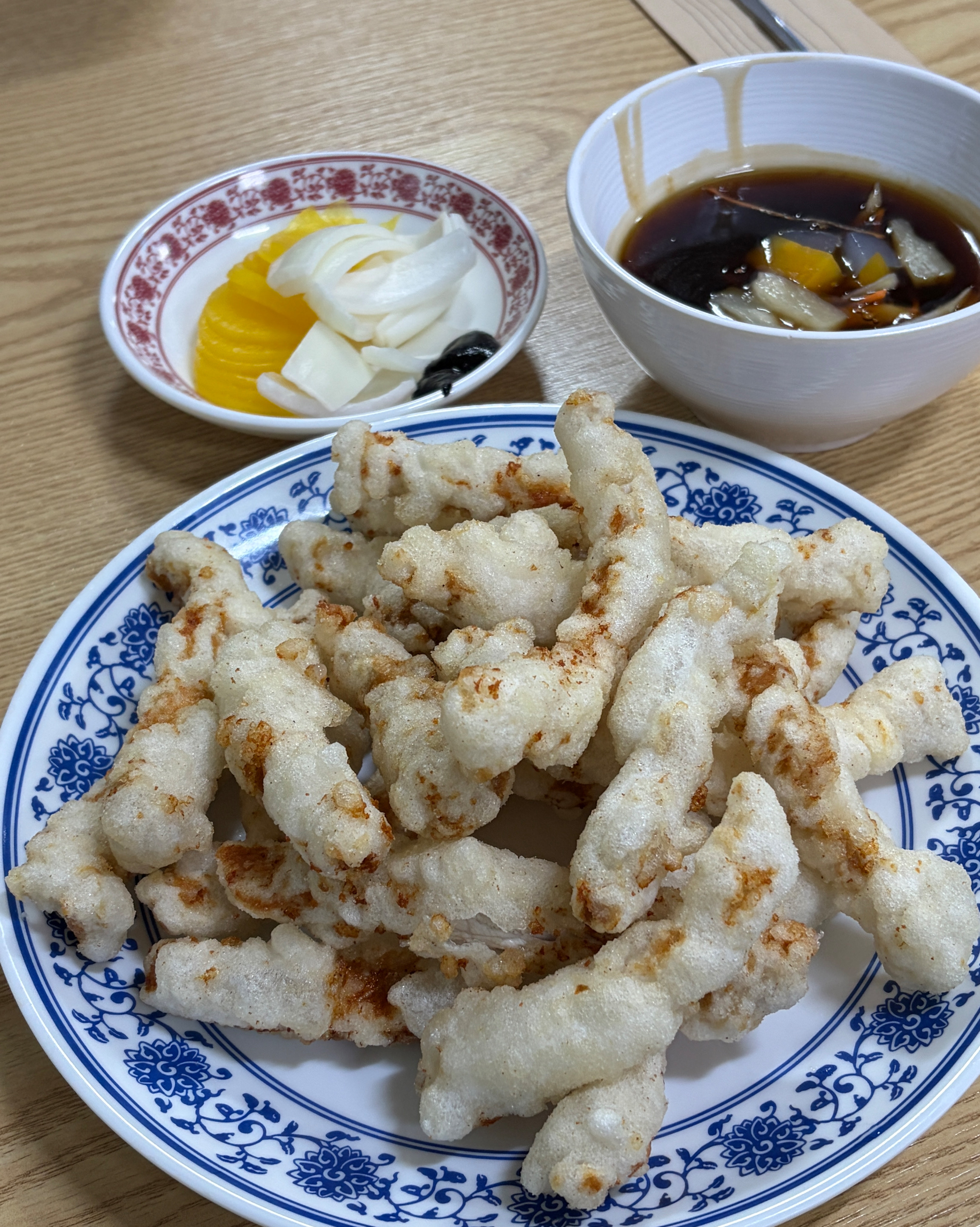 꽈리고추 쟁반짜장 근접 샷