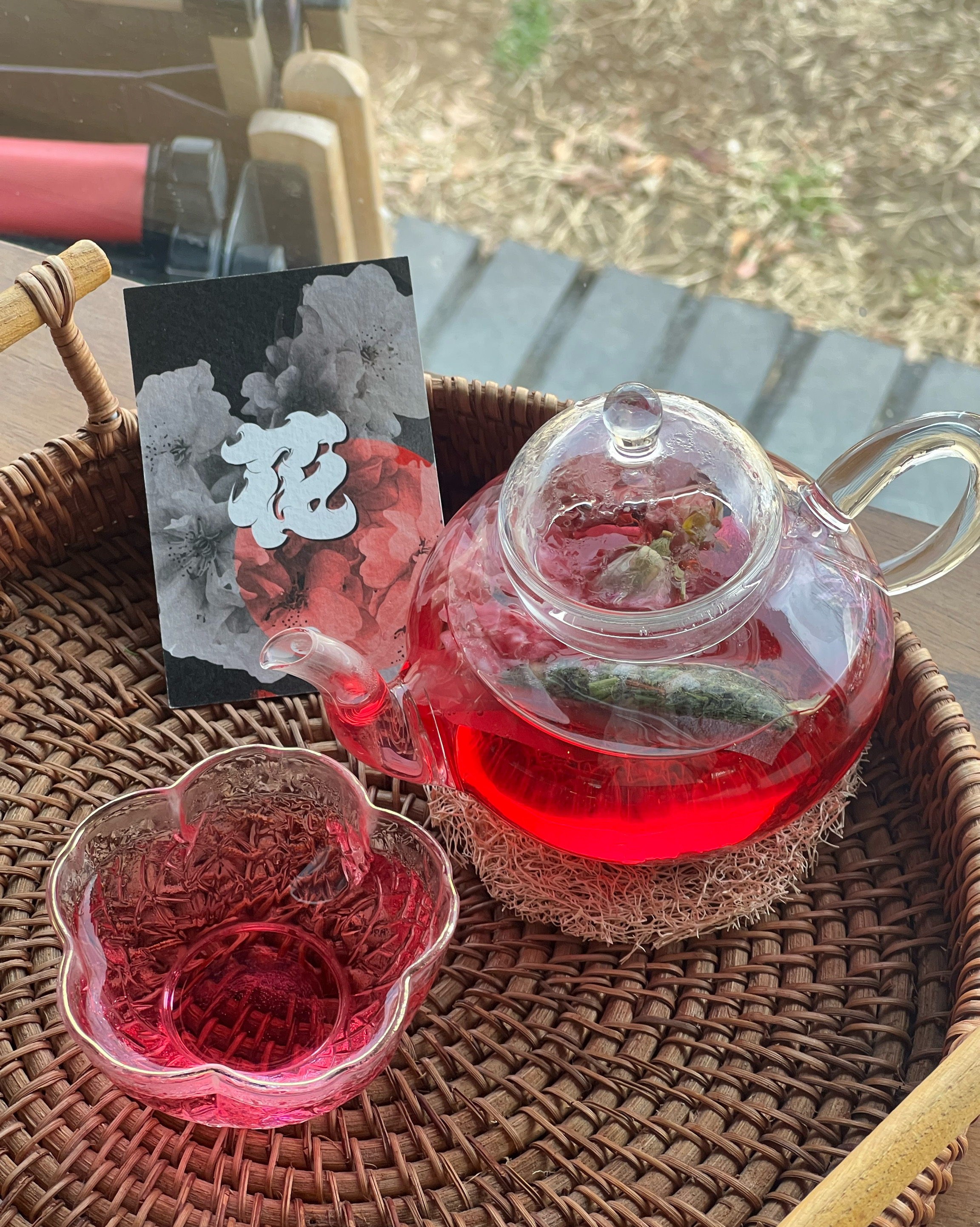 Flower tea