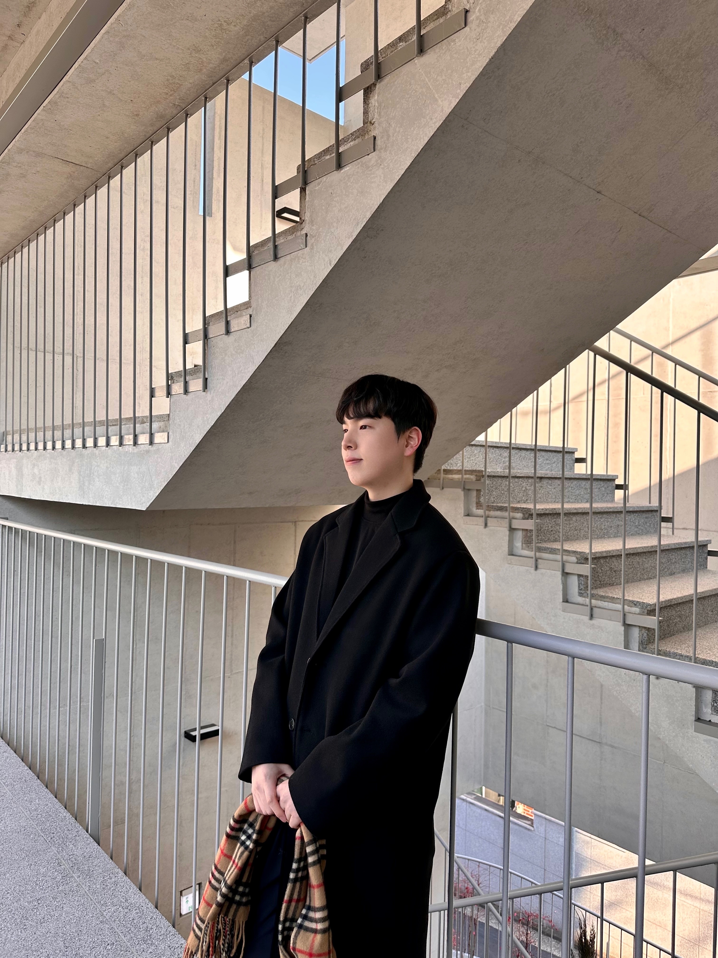 야외 공간의 분위기