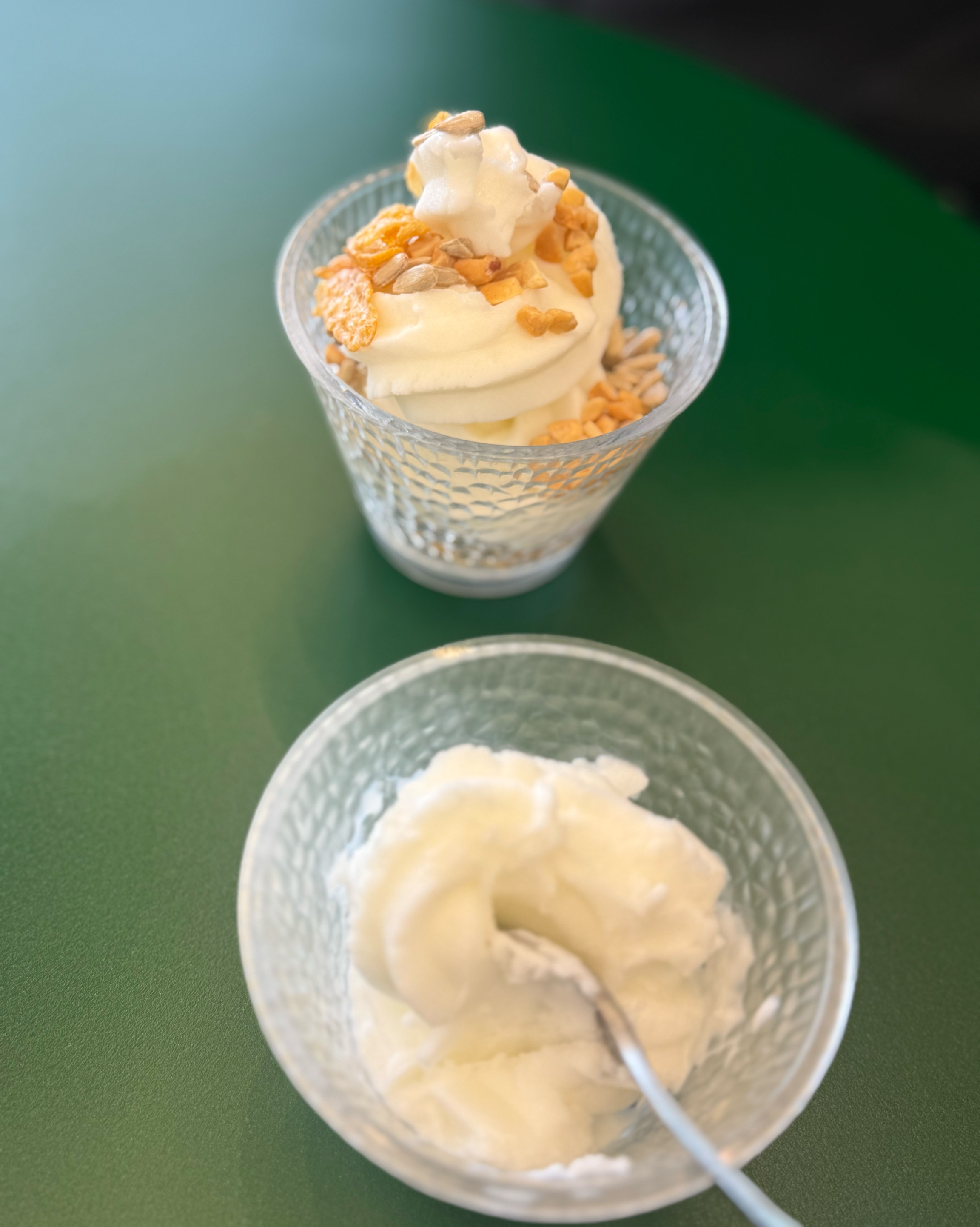 컵에 담긴 아이스크림